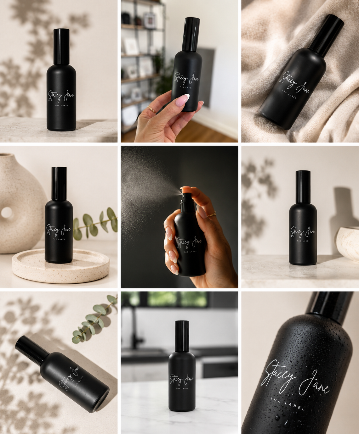 Stacey Jane Obsession Fragrance Spritzer Spray for Prada Paradoxe, featuring elegant packaging and a sleek design.